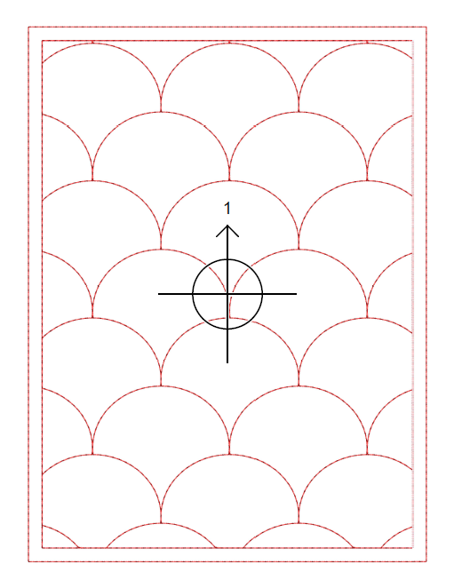 Nordic Bloom (Blume Applikation und Quilt)