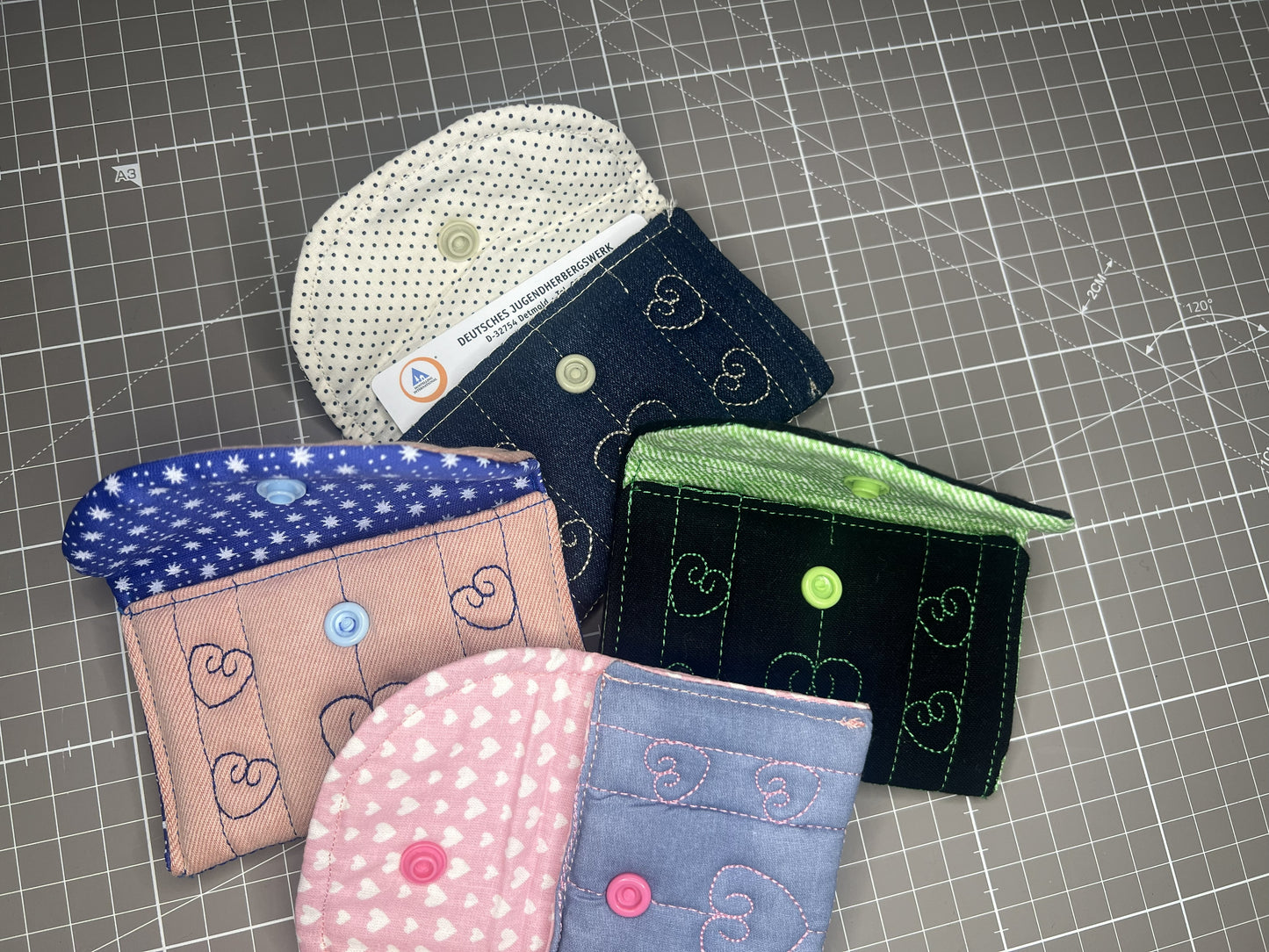 Mini-Portmonee - für Karten, Medikamente oder Kleingeld