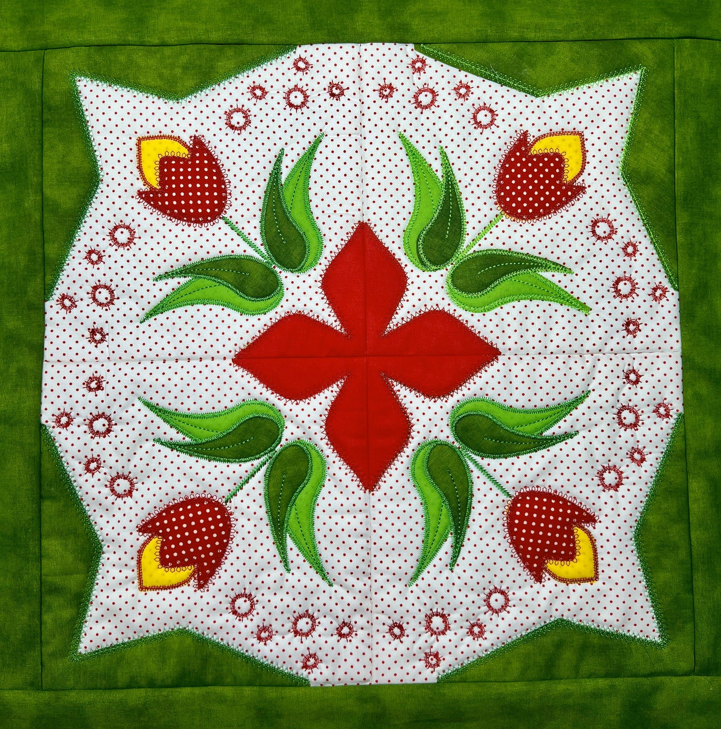 Patchwork - 1 Block Blume